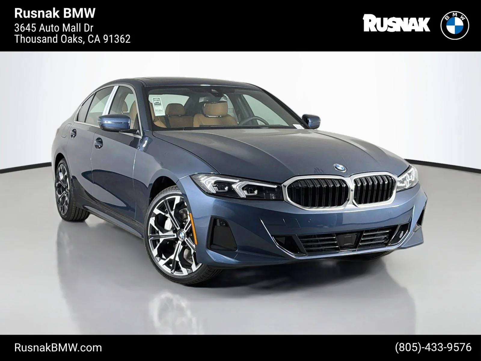 New 2026 Arctic Race Blue Metallic BMW 330i xDrive image 1