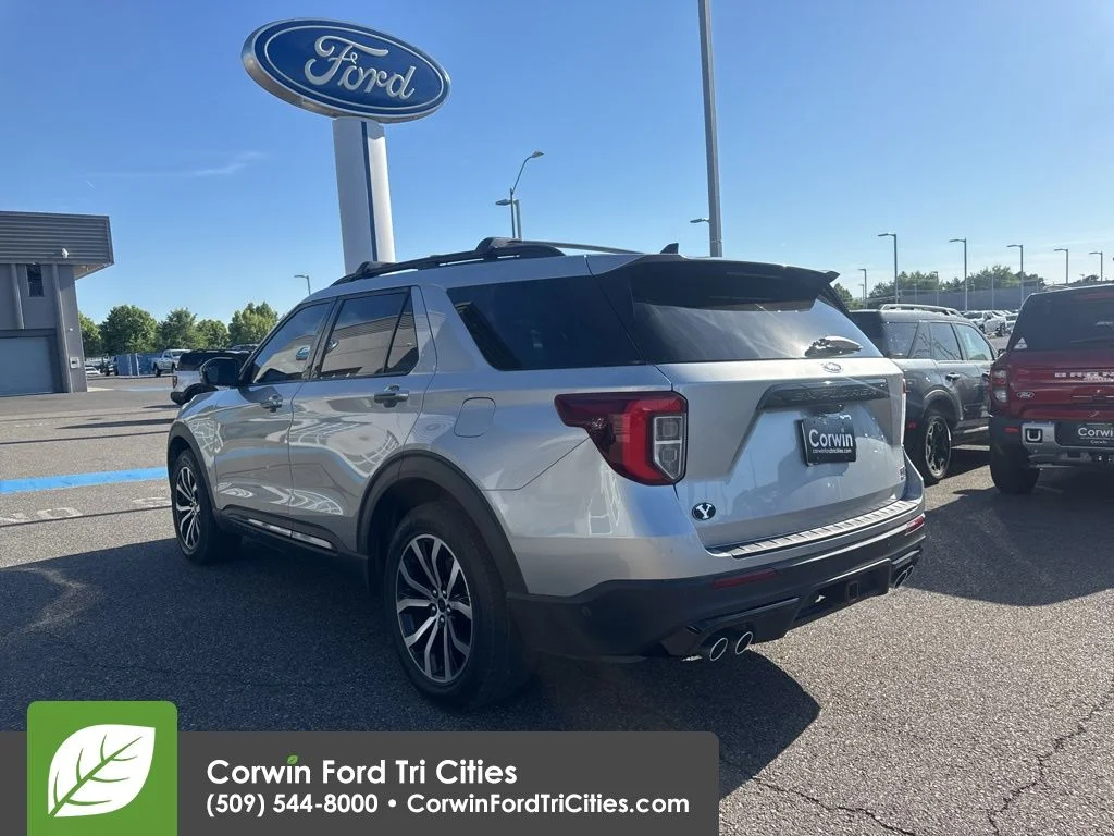 Used 2021 Iconic Silver Metallic Ford ST image 8