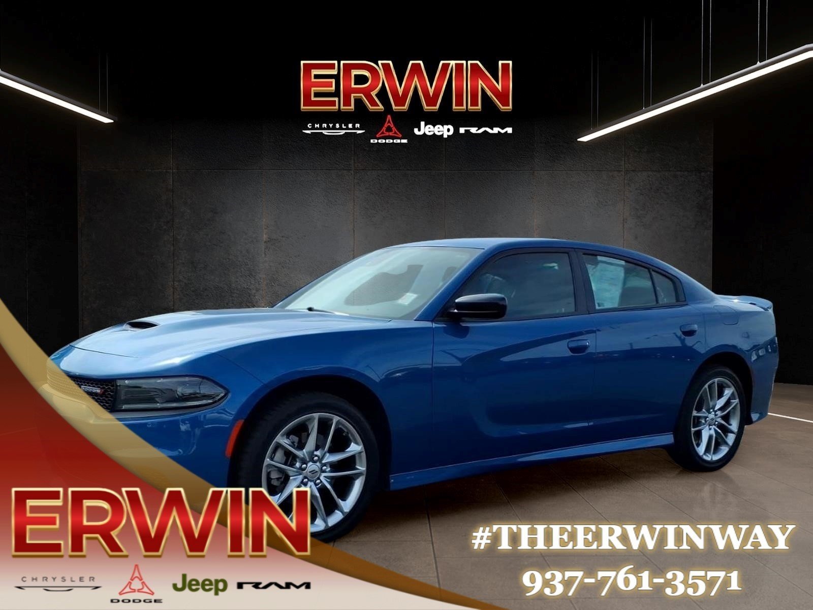 Certified Used 2023 B5 Blue Pearl Coat Dodge GT image 3