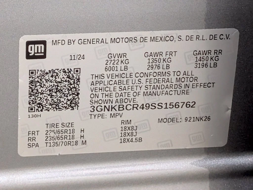Certified Used 2025 Sterling Gray Metallic Chevrolet LT image 23