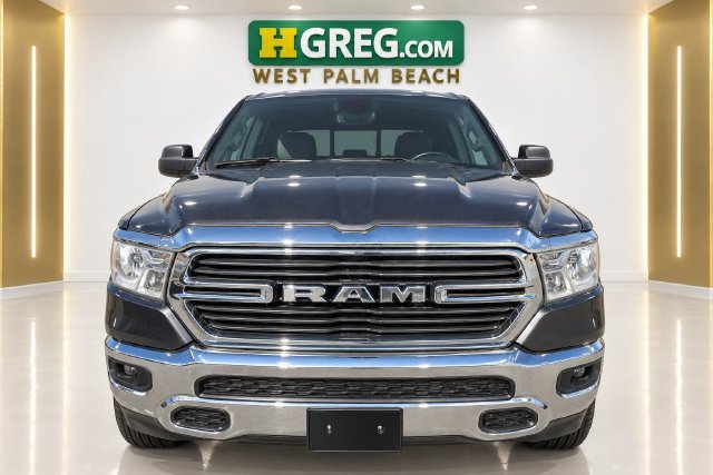 Used 2021 Granite Crystal Metallic Clearcoat Ram Big Horn image 5