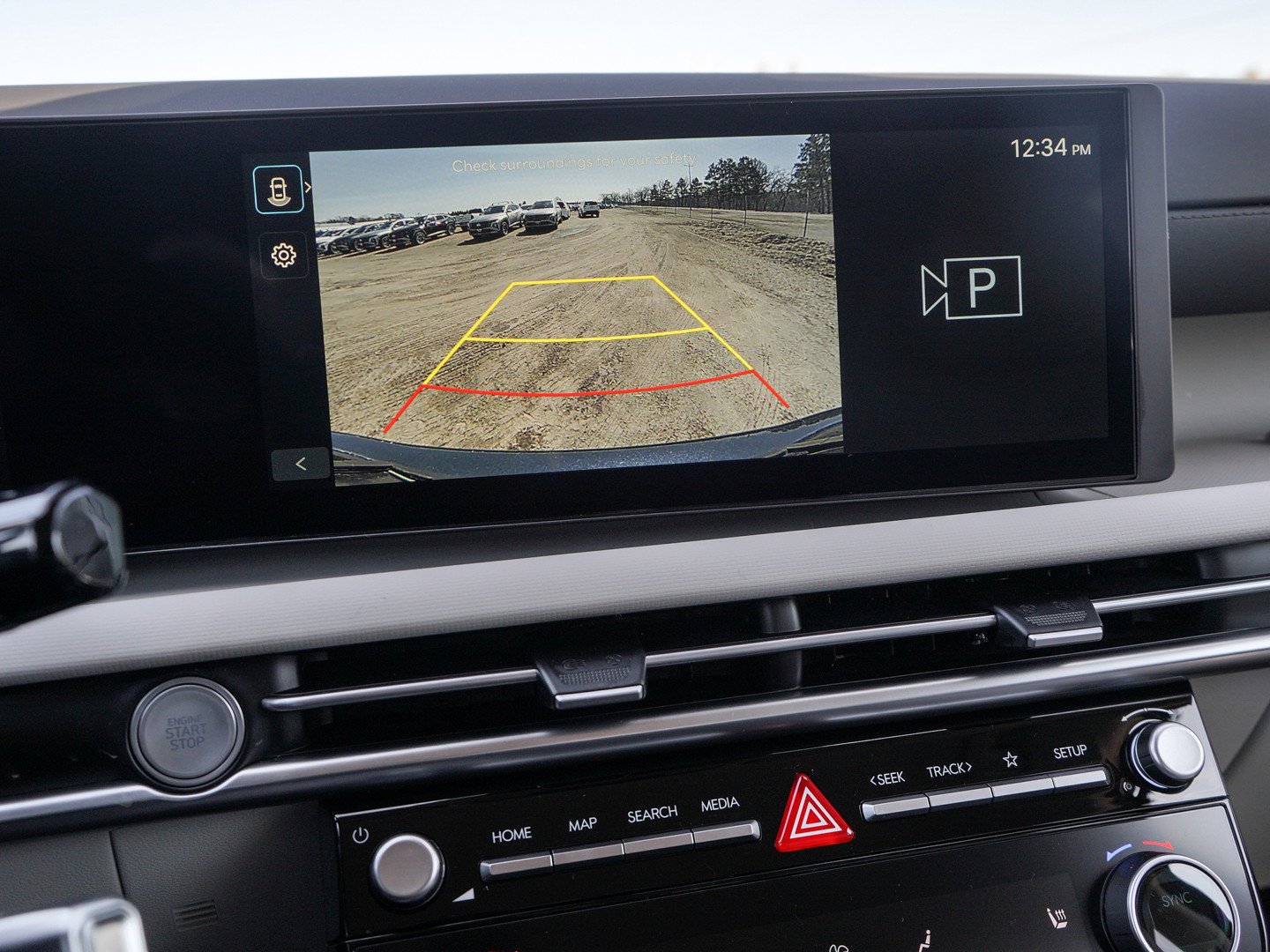New 2026 Amazon Gray Hyundai SEL AWD image 25