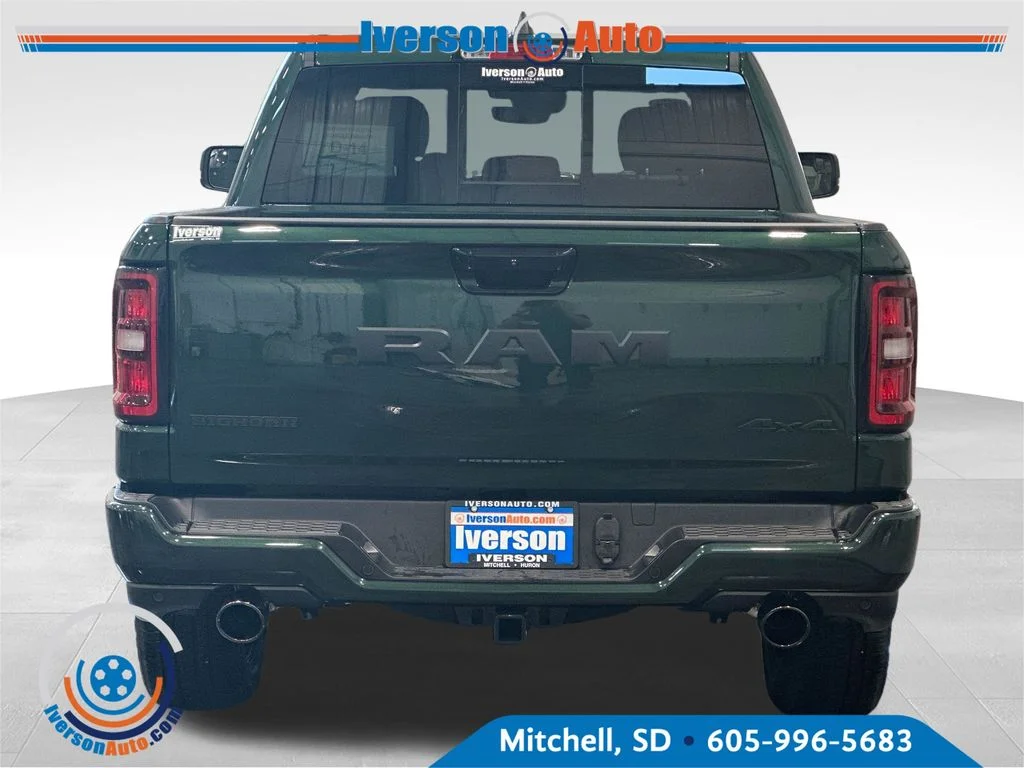 New 2026 Serrano-Green Metallic Exterior Paint RAM Big Horn/Lone Star image 6