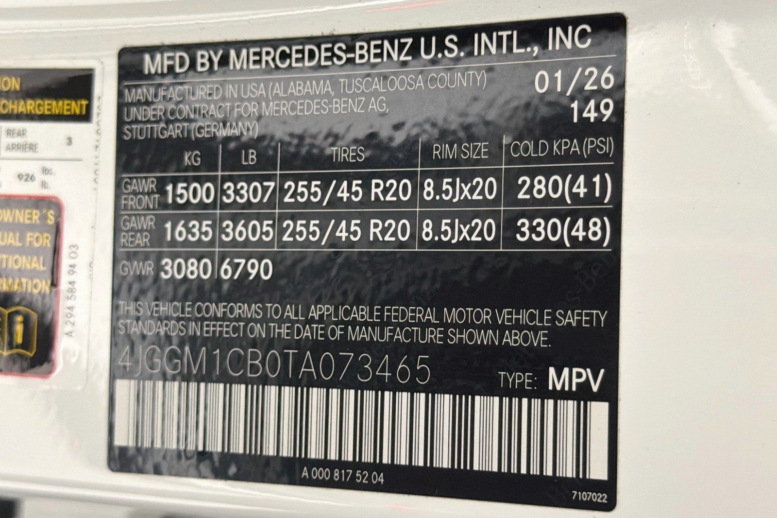 Certified Used 2026 Polar White Mercedes-Benz 320 image 25