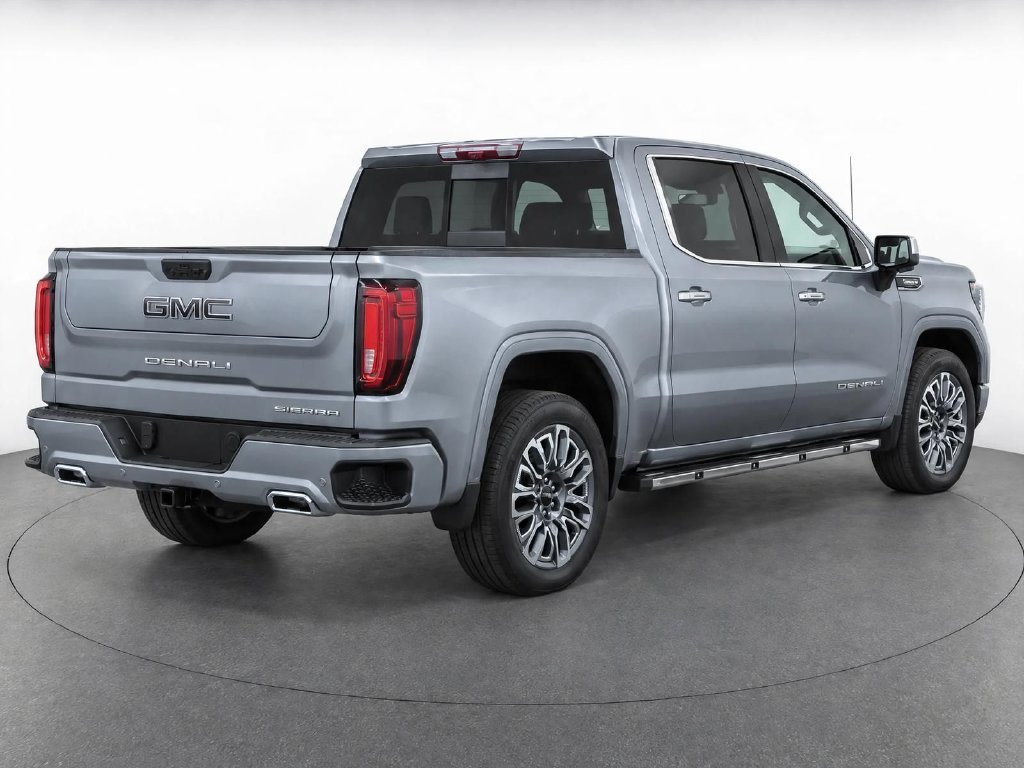 Used 2025 Silver GMC Denali Ultimate image 4
