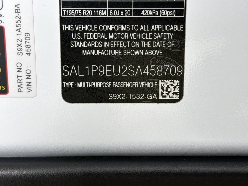 Certified Used 2025 White Land Rover SE image 35