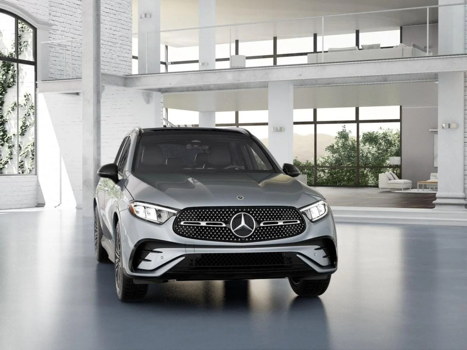 New 2026 Silver Mercedes-Benz GLC 350e image 8
