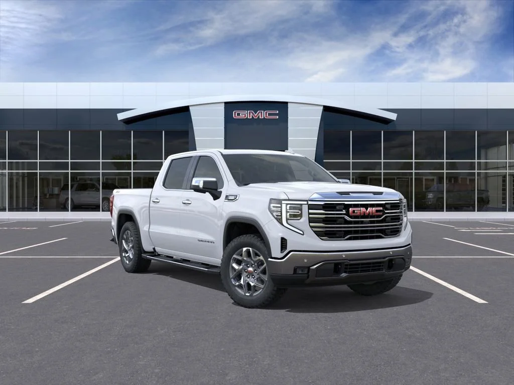 New 2026 Summit White GMC SLT image 1