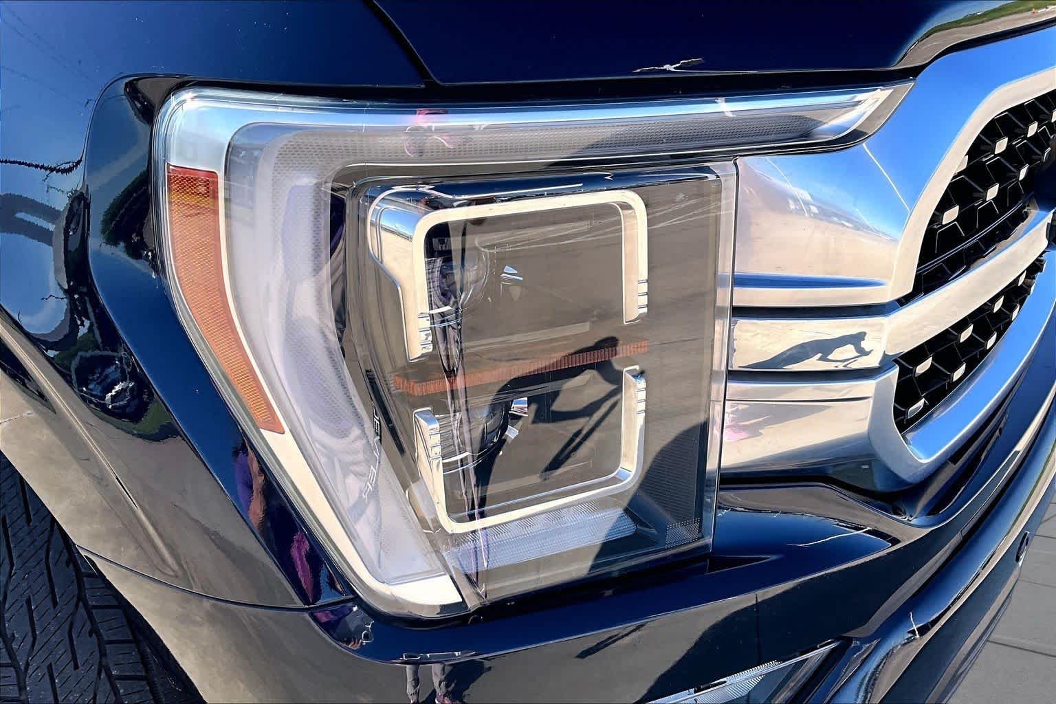 Used 2023 Antimatter Blue Metallic Ford Platinum image 27