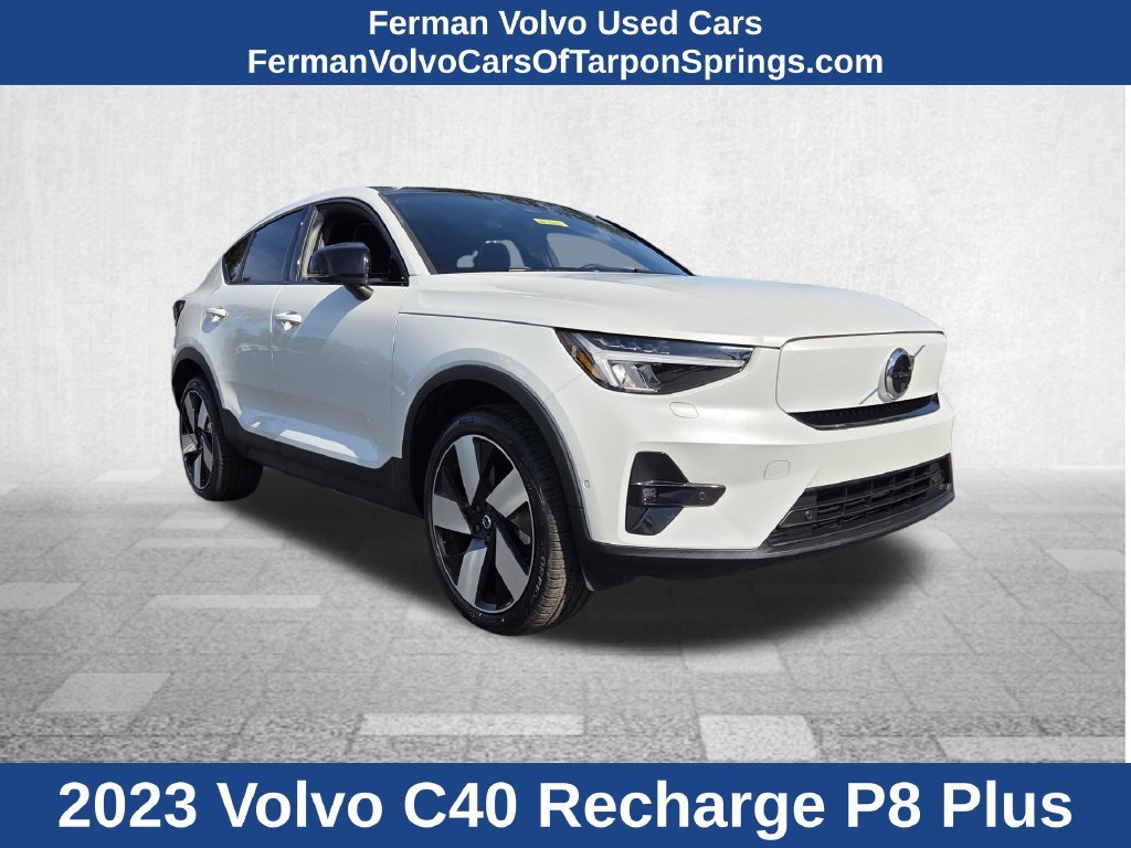 Certified Used 2023 Crystal White Volvo Plus image 1