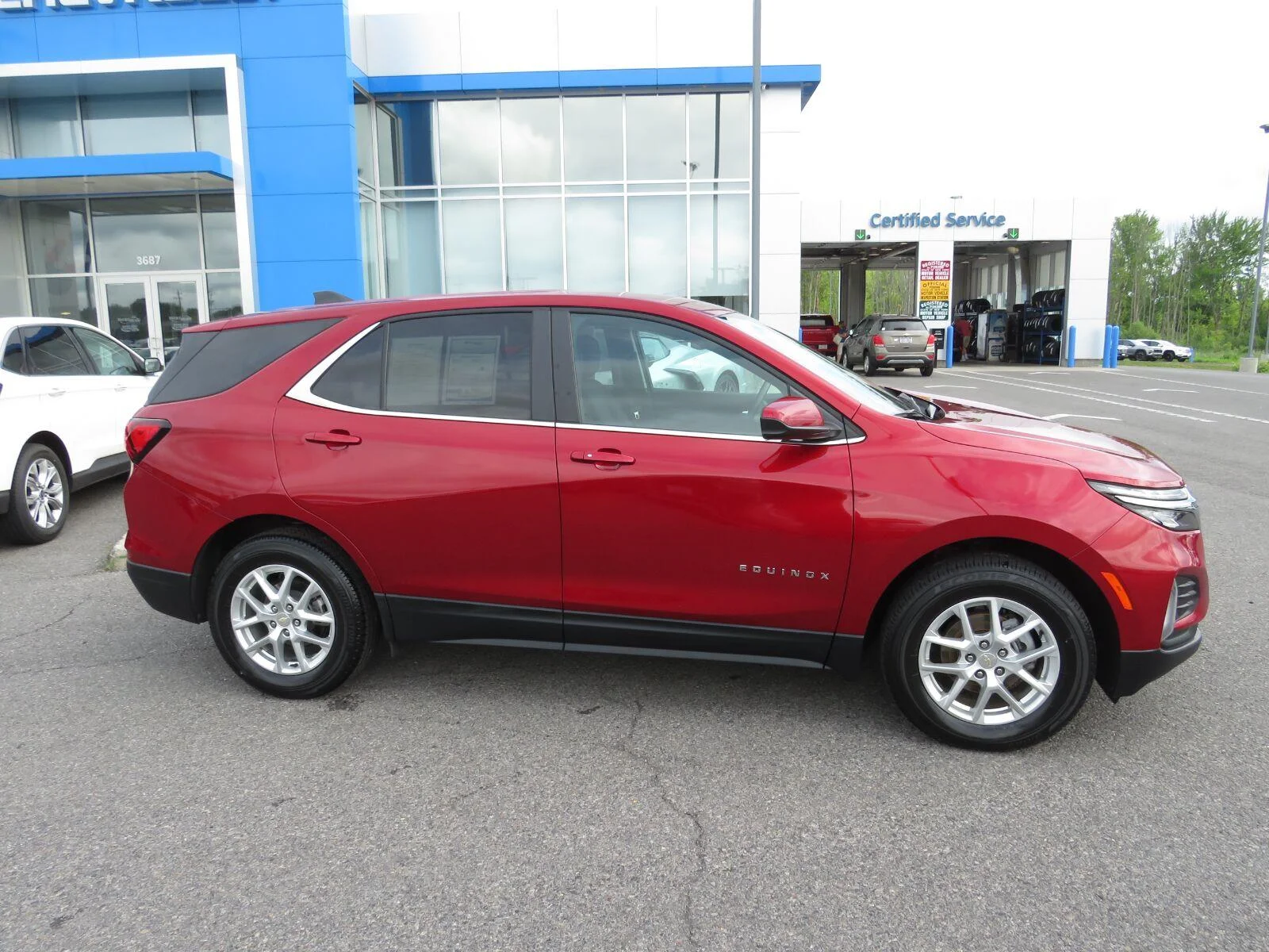Used 2023 Radiant Red Tintcoat Chevrolet LT image 8