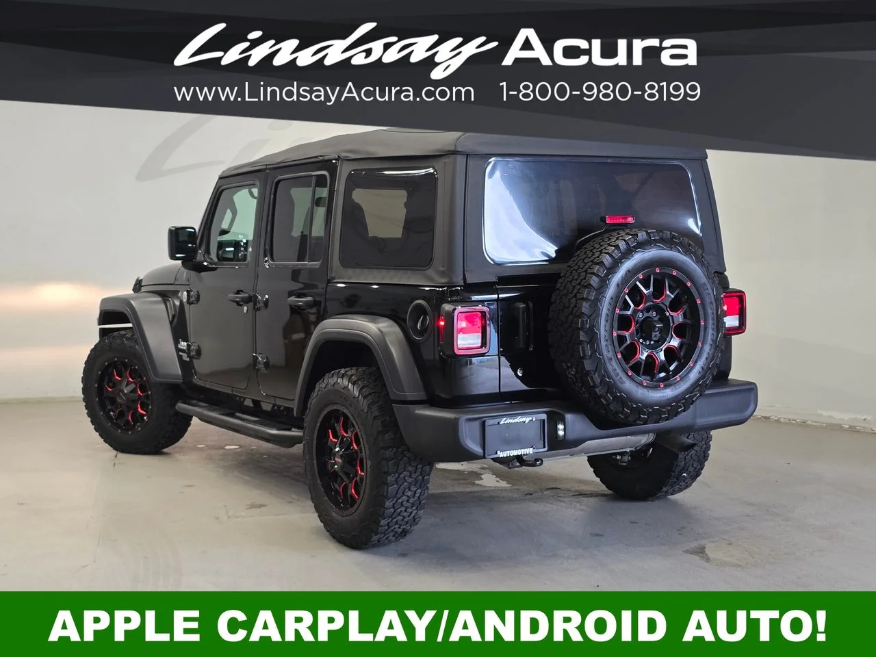 Used 2018 Black Clearcoat Jeep Unlimited Sport S image 4