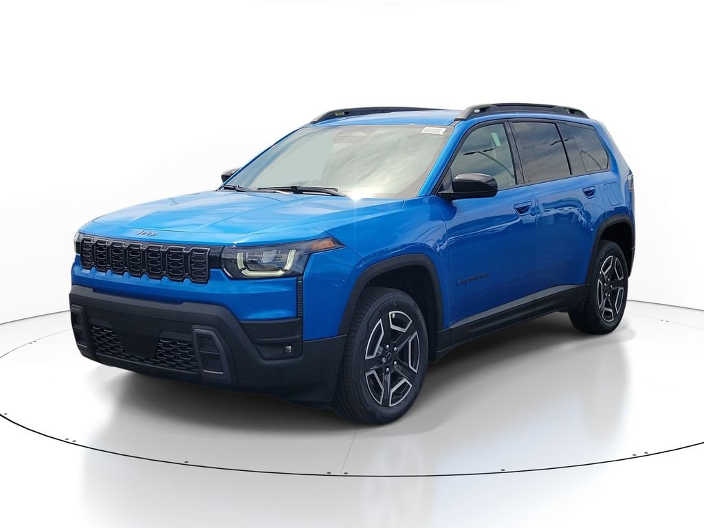 New 2026 Hydro Blue Pearl-Coat Exterior Paint Jeep Laredo image 2