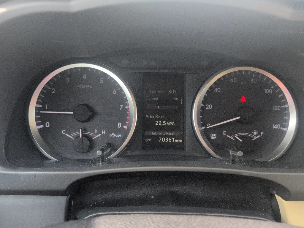 Used 2017 White Toyota LE image 1