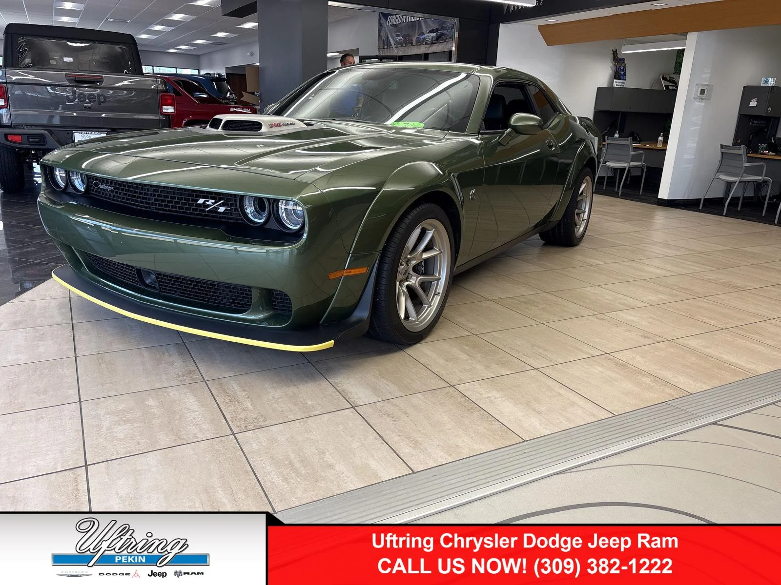 Used 2023 F8 Green Dodge R/T Scat Pack Widebody image 1