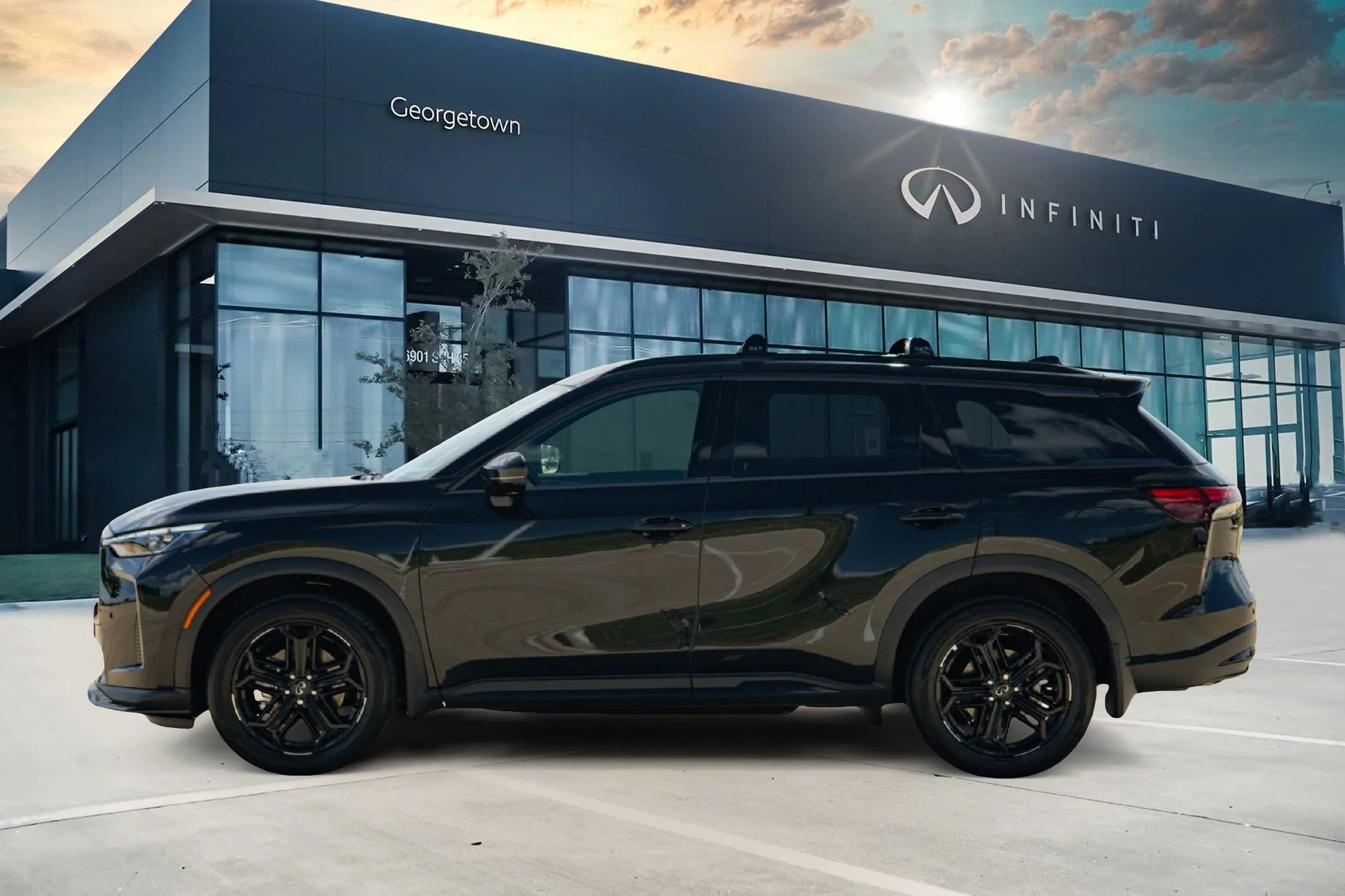 New 2027 MINERAL BLACK INFINITI Sport AWD image 7
