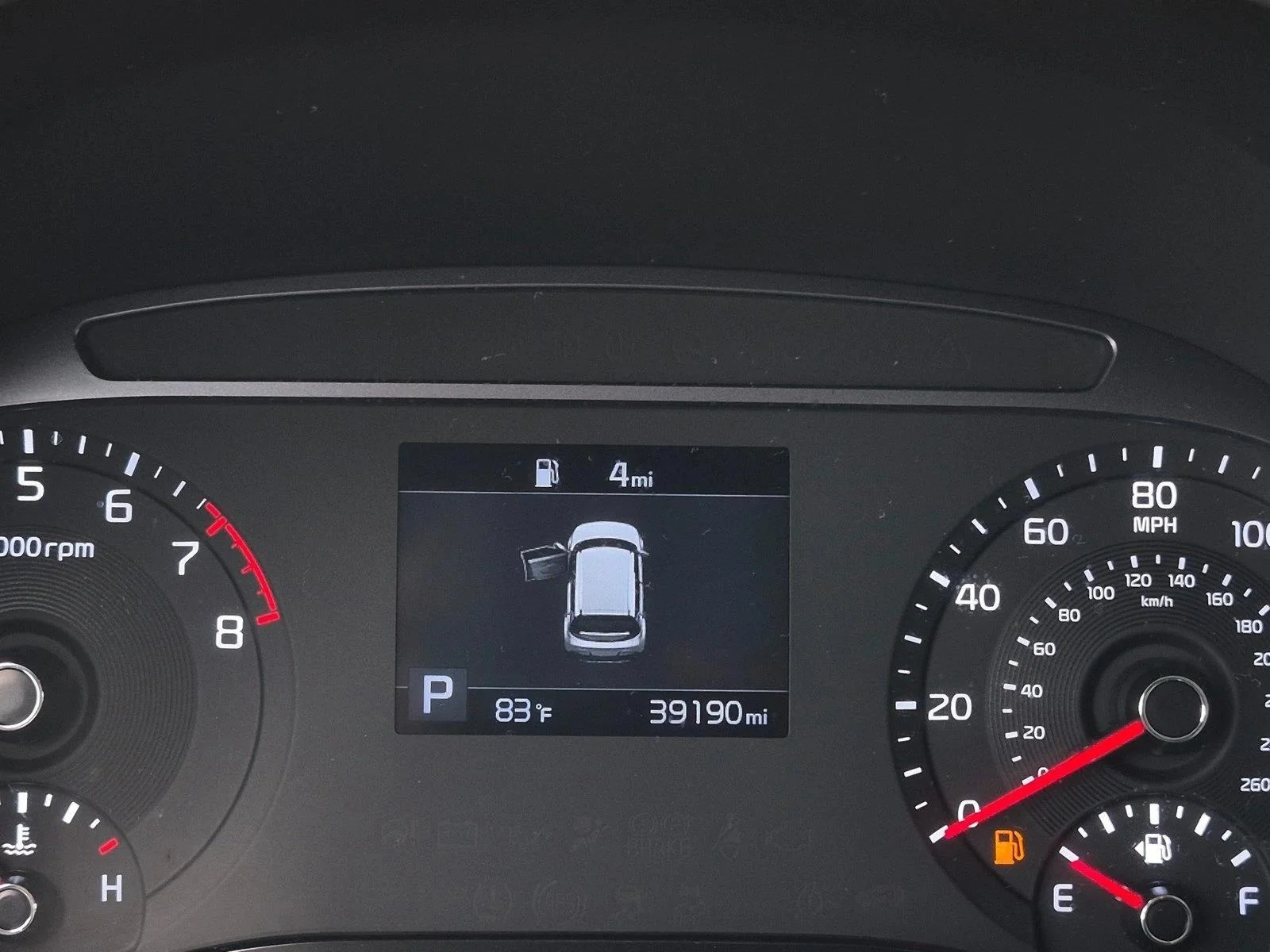 Used 2021 Inferno Red Kia S image 6