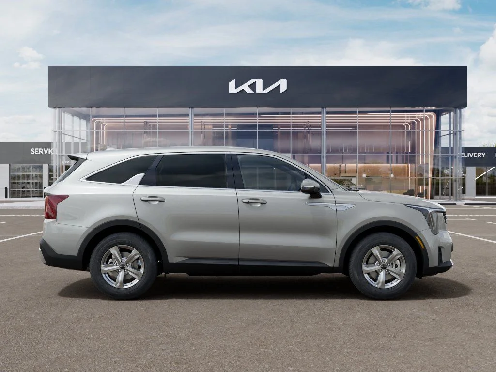 New 2026 Ivory Silver Kia LX image 6