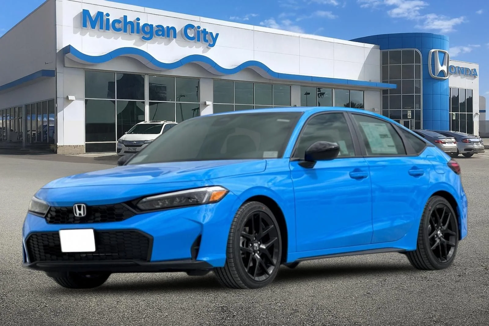 New 2026 Blue Honda Sport image 1