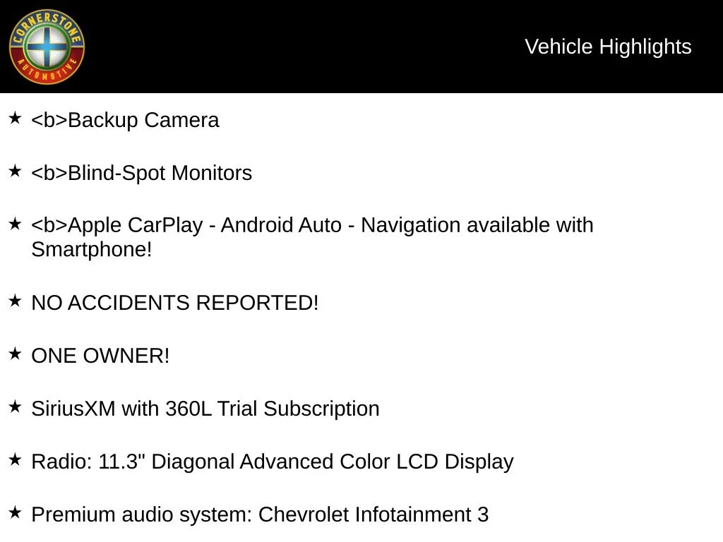 Used 2026 White Chevrolet LT image 6
