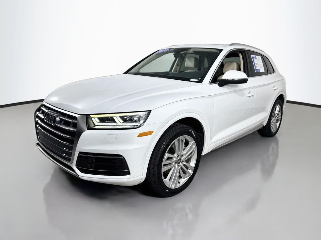 Used 2018 Ibis White Audi Premium Plus image 9
