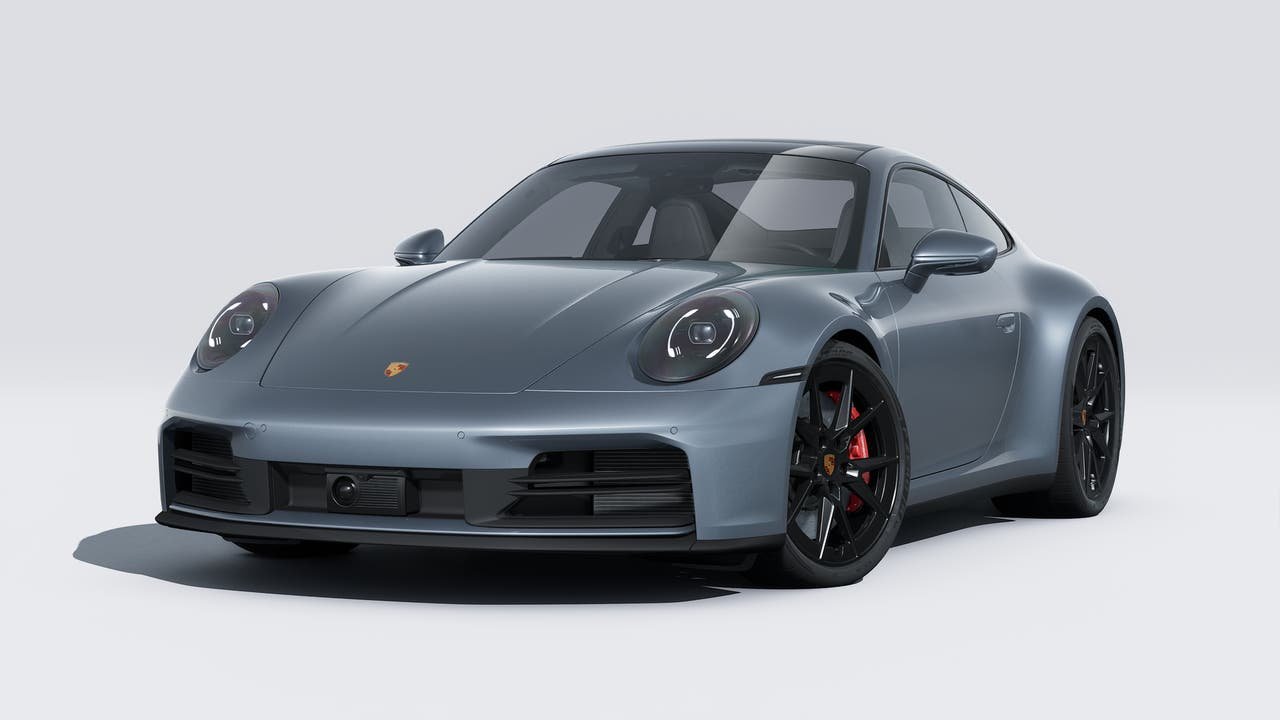 New 2026 Vanadium Grey Metallic Porsche Carrera S image 1
