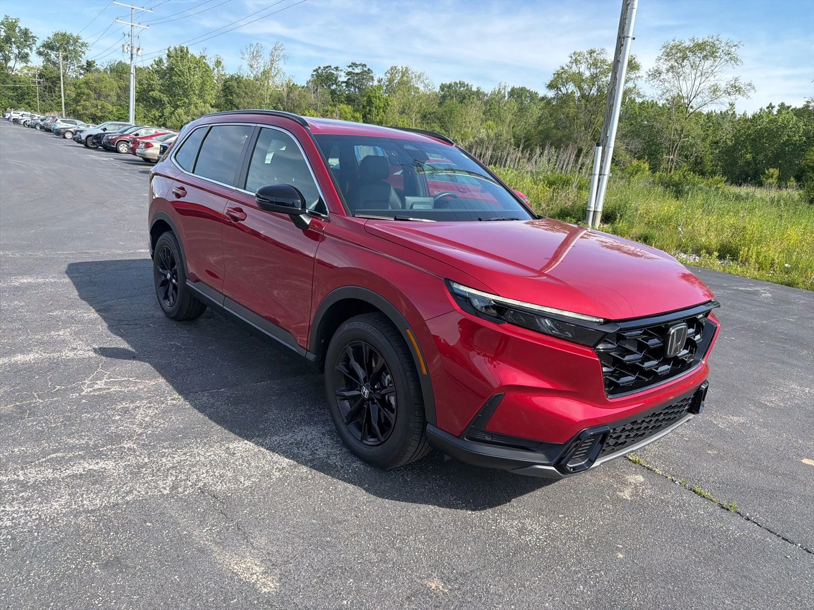 Used 2025 Red Honda Sport-L image 8