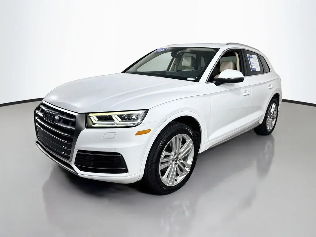 Used 2018 Ibis White Audi Premium Plus image 9