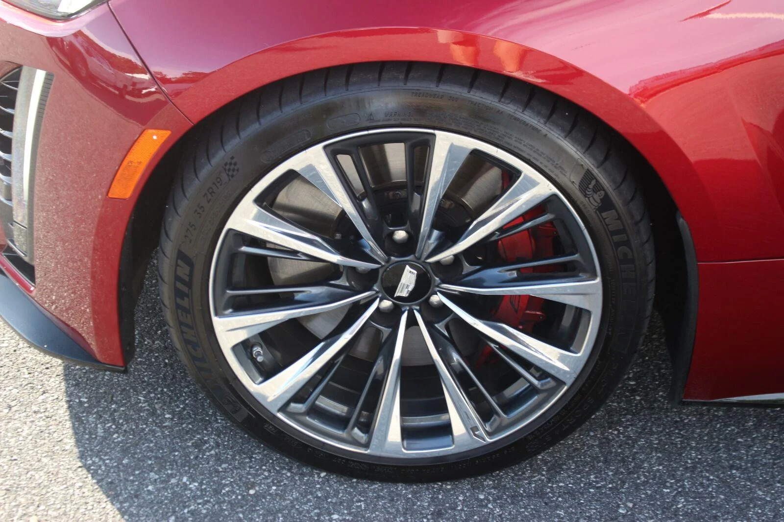Used 2023 Radiant Red Tintcoat Cadillac V-Series Blackwing image 42