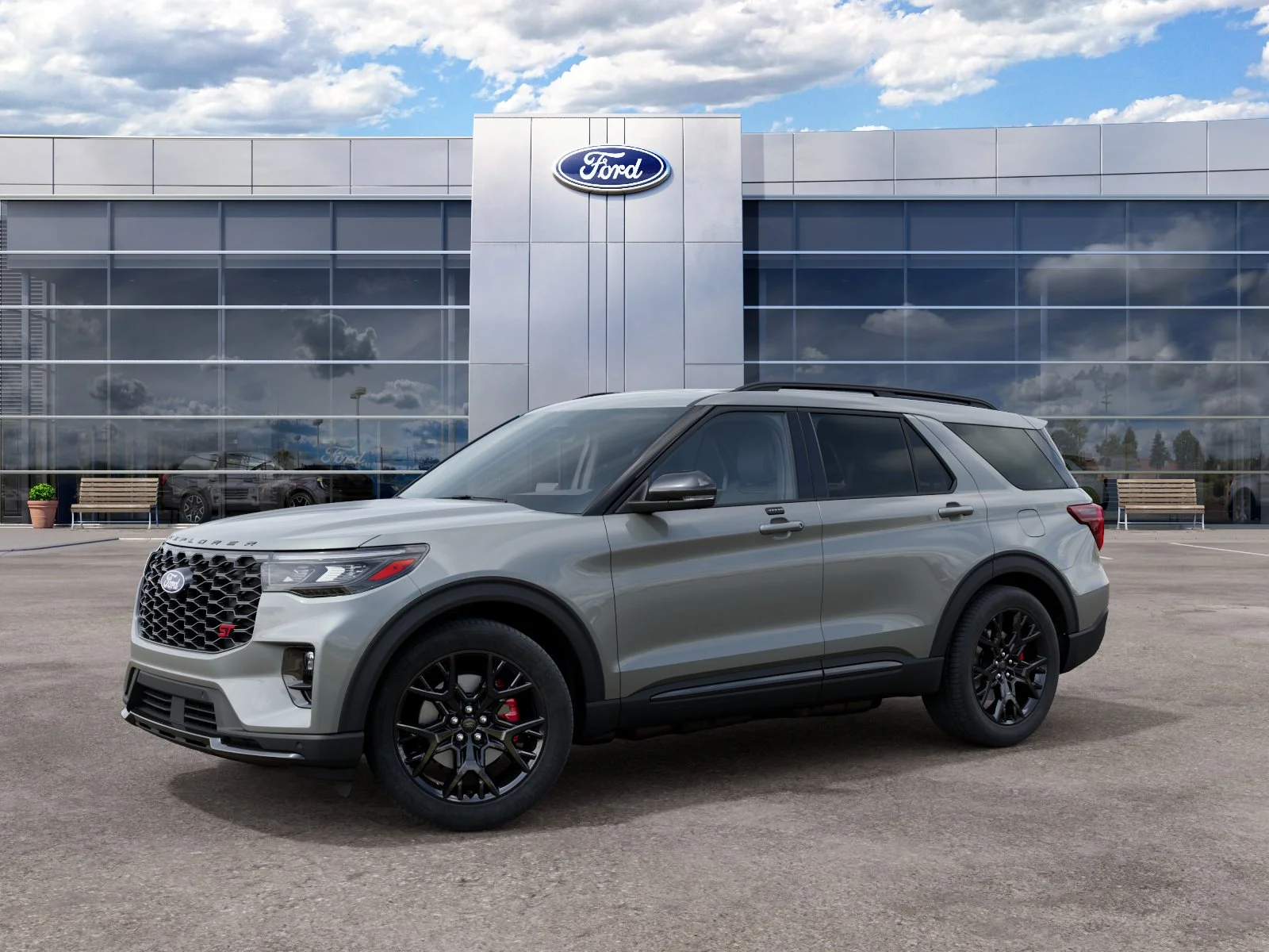 New 2027 Avalanche Gray Ford ST image 1