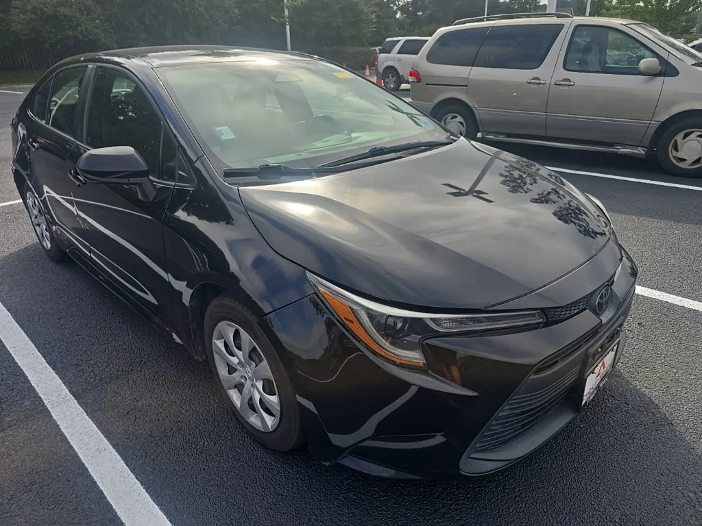 Used 2023 Black Toyota LE image 3
