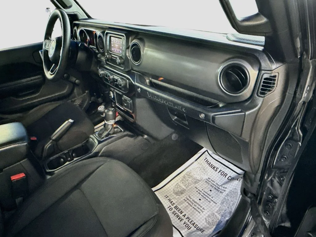 Used 2021 Black Jeep Unlimited Sport image 34