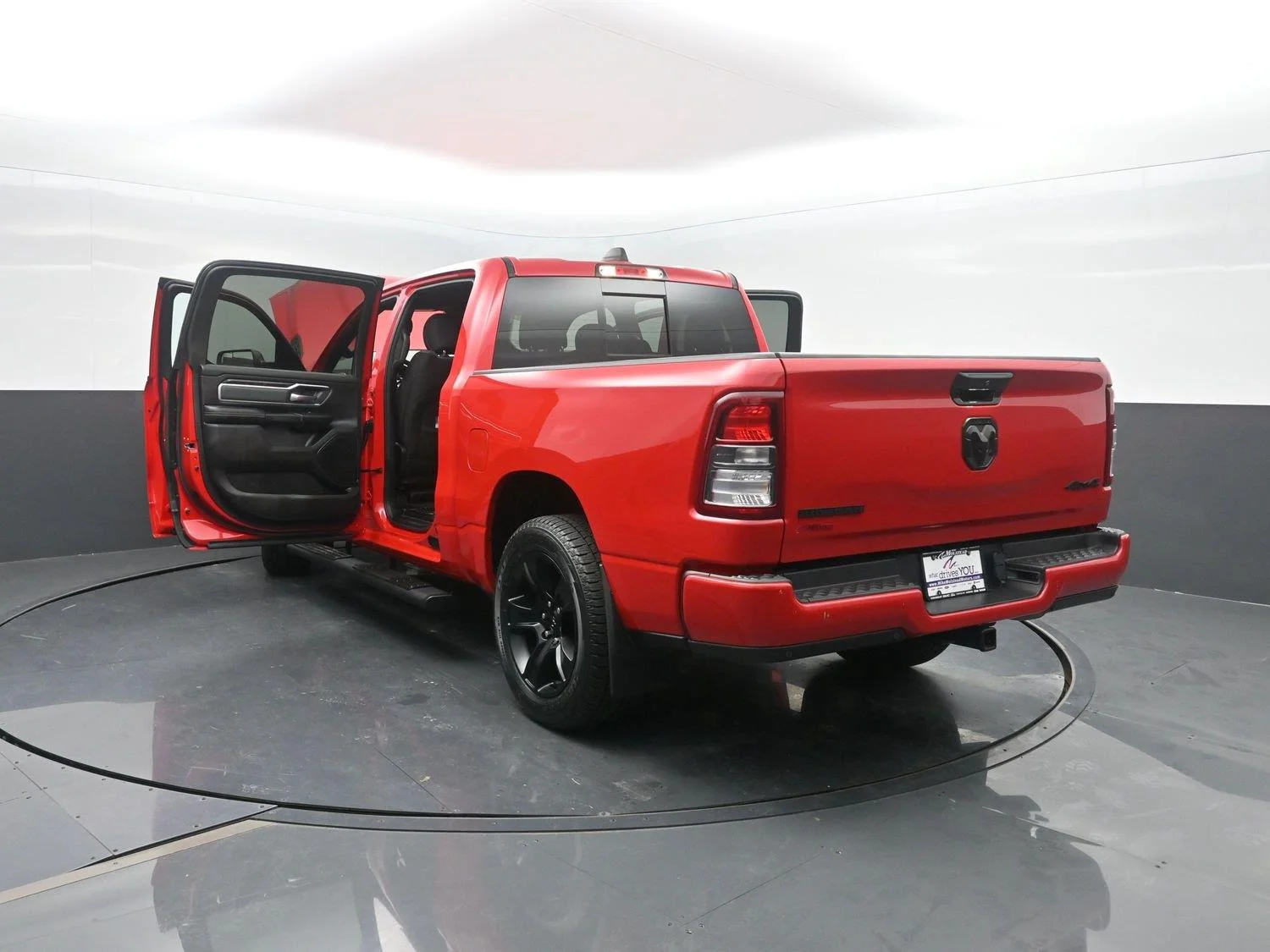 Used 2023 Flame Red Clearcoat Ram Big Horn image 46