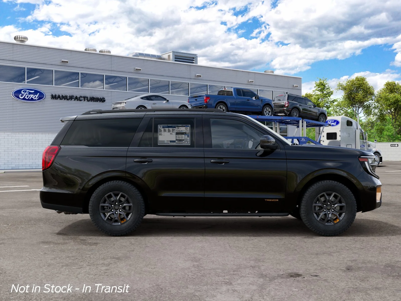 New 2027 Agate Black Metallic Ford Tremor image 5