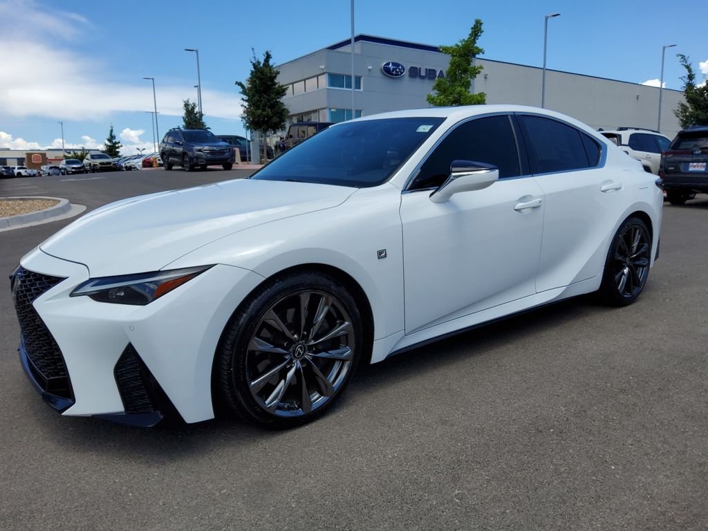 Used 2022 White Lexus 350 F SPORT image 28
