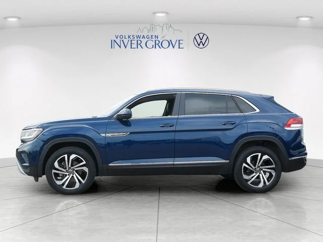 Certified Used 2023 Blue Volkswagen 3.6L V6 SEL image 4