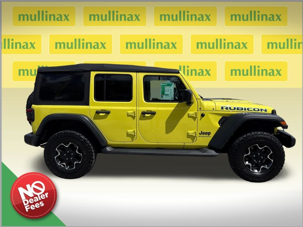 Used 2023 Jeep Wrangler 4xe Rubicon 4XE with VIN 1C4JJXR67PW579321 for sale in Lake Park, FL