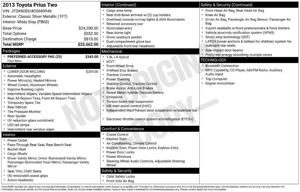 Used 2013 Silver Toyota Two image 16