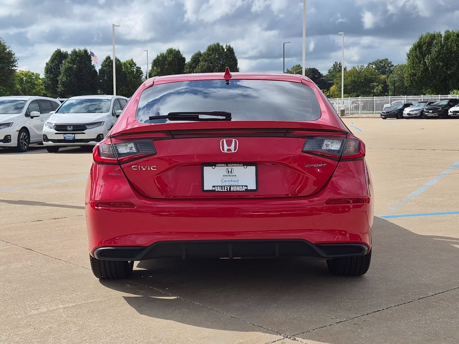 Certified Used 2024 Rallye Red Honda Sport image 7
