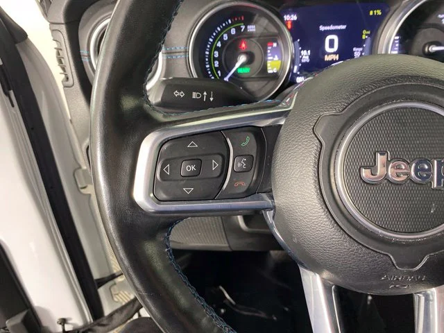 Used 2022 White Jeep Unlimited Rubicon 4xe image 26