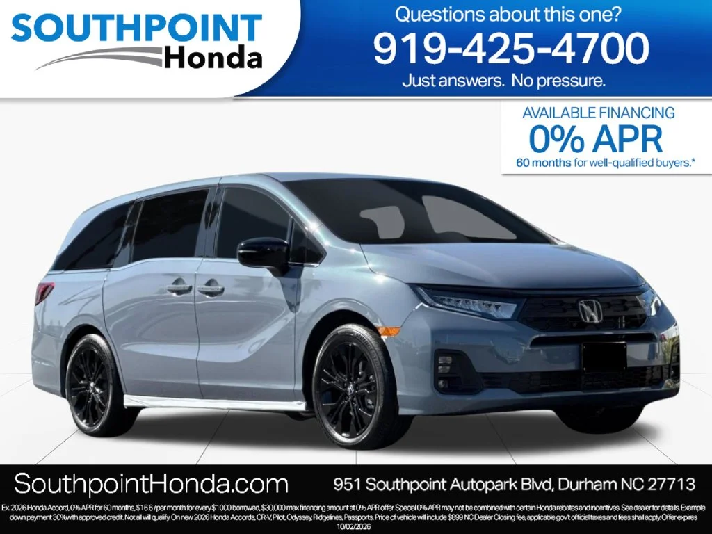 New 2027 Sonic Gray Pearl Honda Sport-L image 1