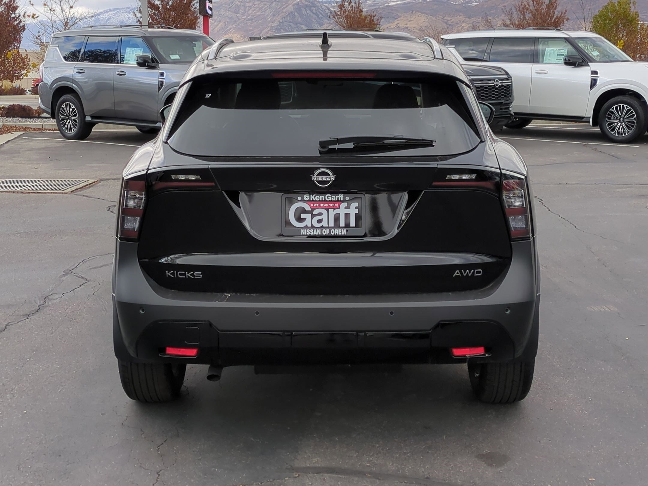 New 2026 Super Black Nissan SV image 4