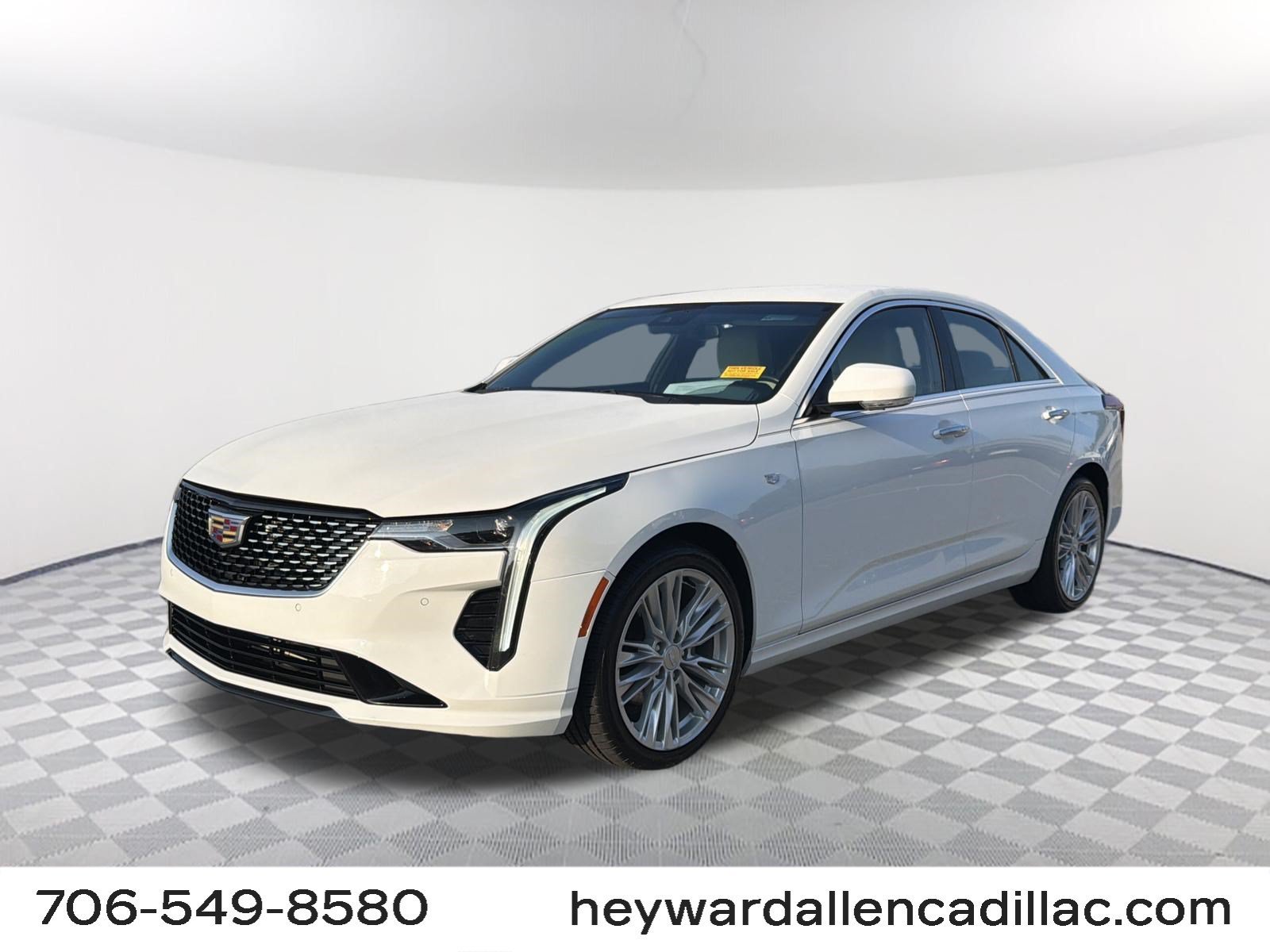 Used 2024 Summit White Cadillac Premium Luxury image 1