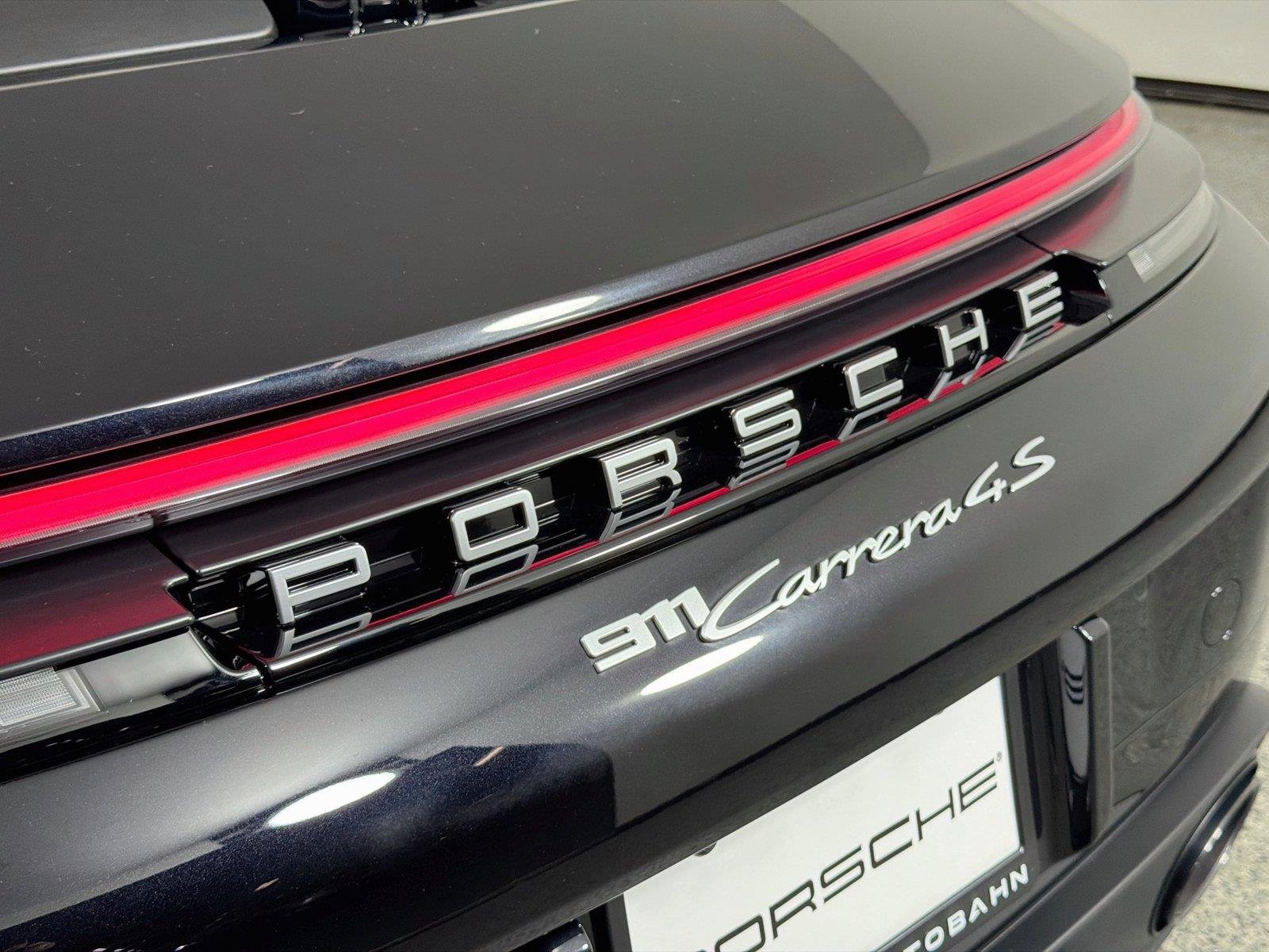 New 2026 Jet Black Metallic Porsche Carrera 4S Cabriolet image 17