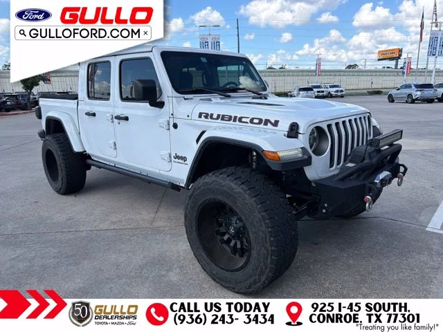 Used 2020 Bright White Clearcoat Jeep Rubicon image 4