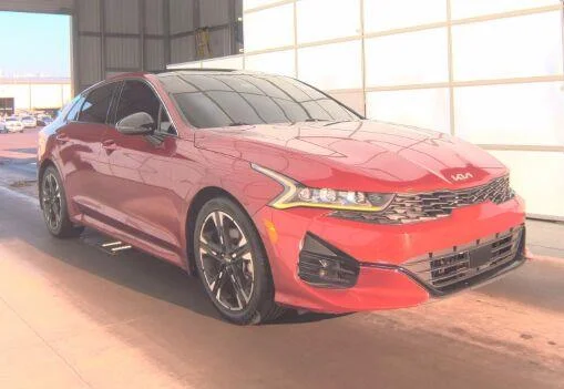 Used 2022 Passion Red Tintcoat Kia GT-Line image 2