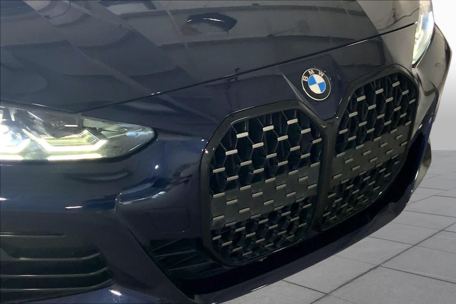 Used 2023 Tanzanite Blue II Metallic BMW 430i xDrive image 30