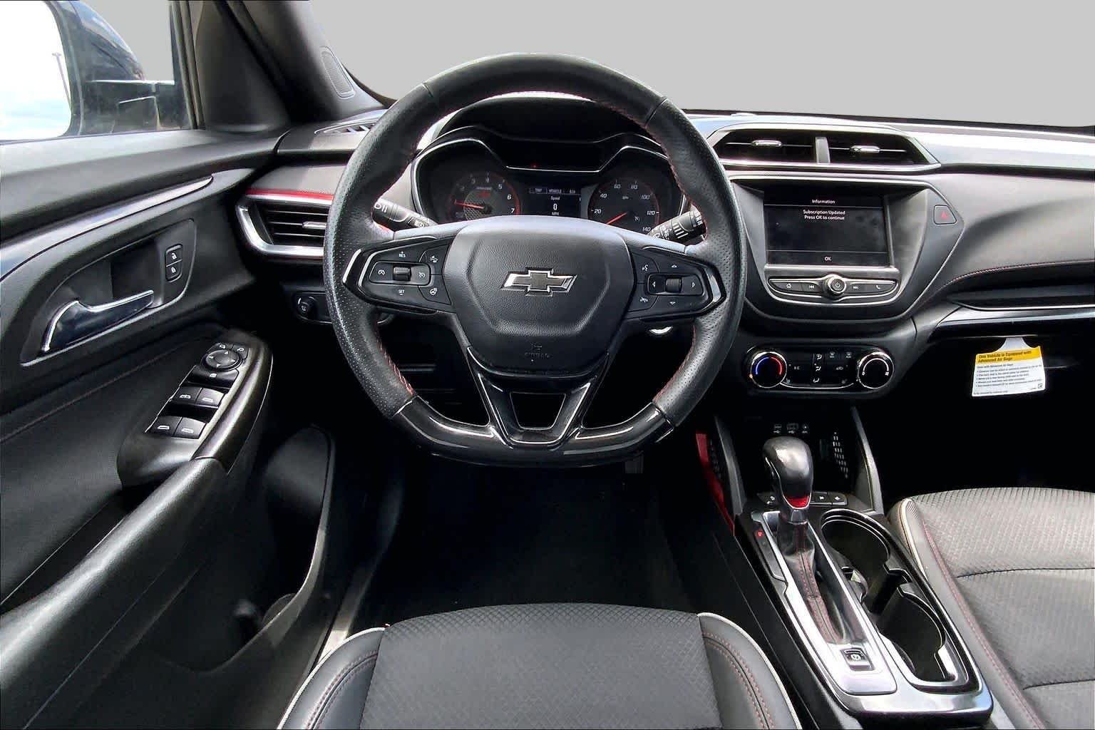 Used 2022 Mosaic Black Metallic Chevrolet RS image 6