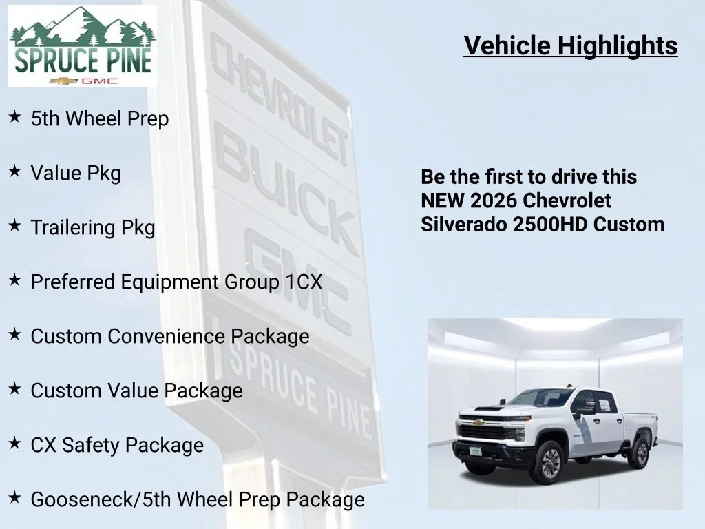 2026 Chevrolet Silverado 2500 HD Custom - Photo 5