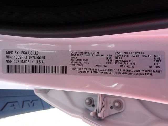 Used 2023 White Ram Laramie image 19
